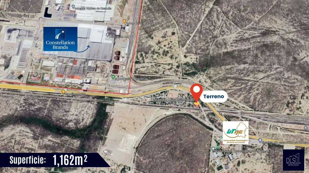 Terreno en venta en Estacion Rio Escondido, Nava — foto 1 de 3