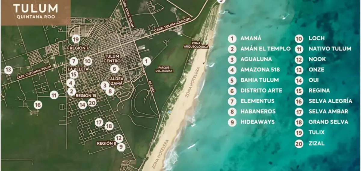 Terreno en venta en La Veleta, Tulum — foto 1 de 4