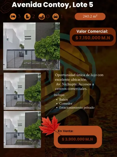 Casa en venta en Playa del Carmen Centro, Playa del Carmen — foto 2 de 19