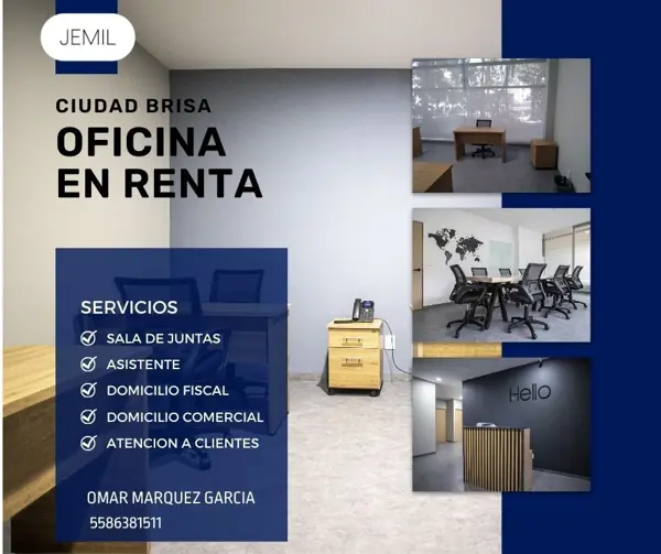 Oficina en Ciudad Brisa, Naucalpan de Juárez, México