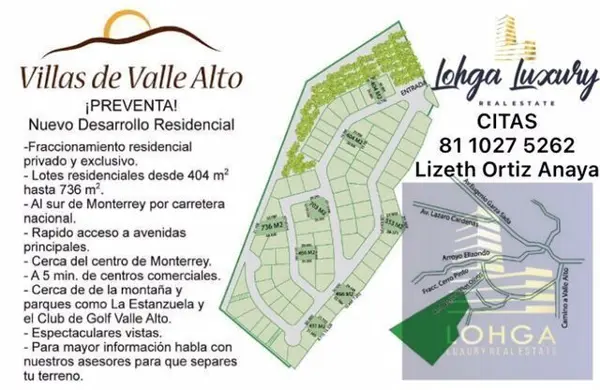 Terreno en venta en Valle Alto, Monterrey — foto 2 de 9