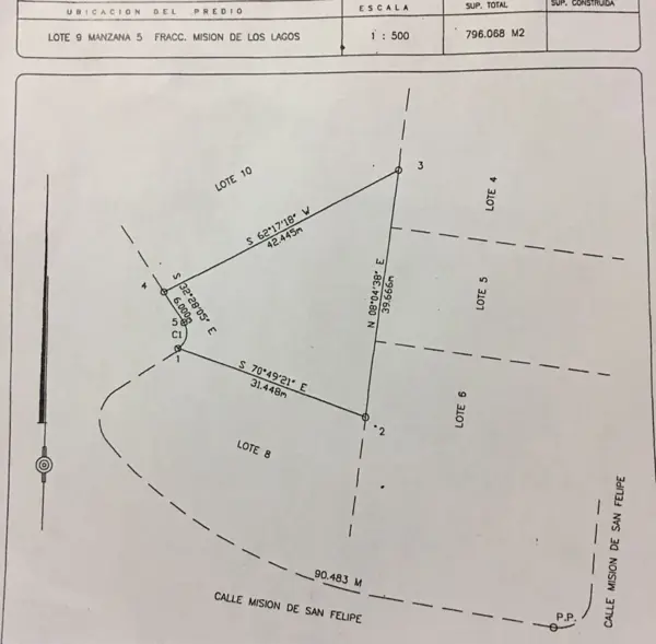 Terreno en venta en Mision de los Lagos, Juárez — foto 2 de 7