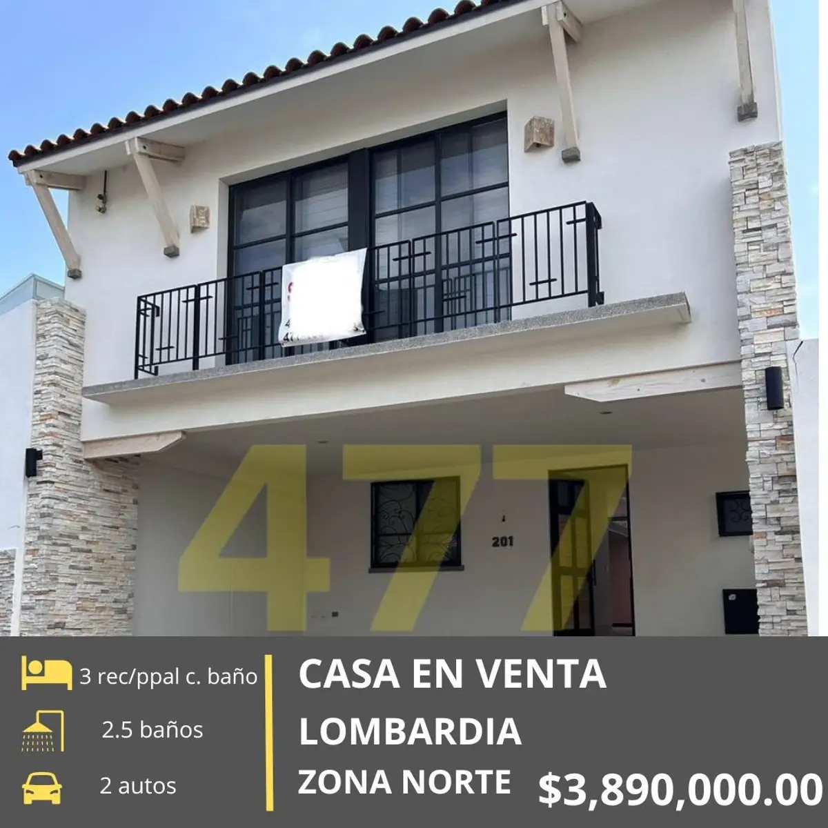 Casa en venta en Lombardía Residencial, León — foto 1 de 25