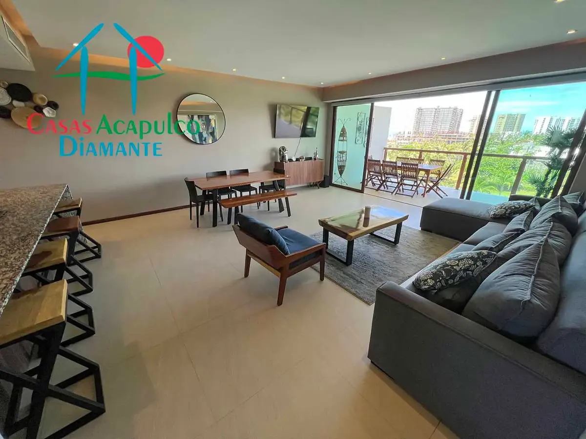 Departamento en renta en Residencial La Isla, Acapulco de Juárez — foto 1 de 58