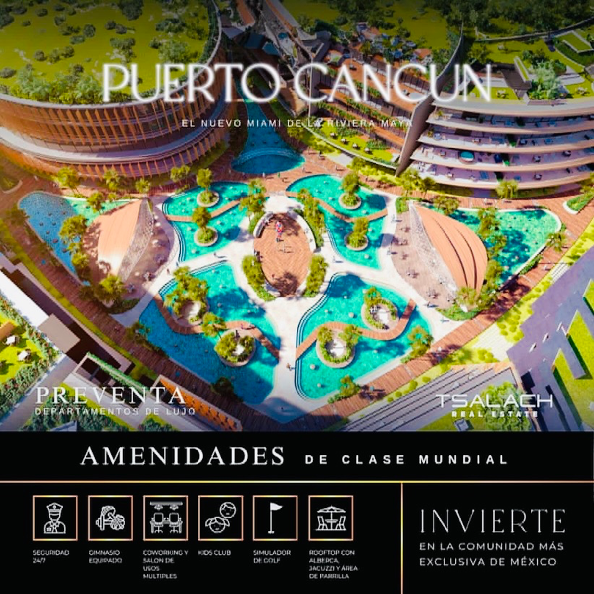 Departamento en venta en Cancún Centro, Benito Juárez — foto 1 de 16