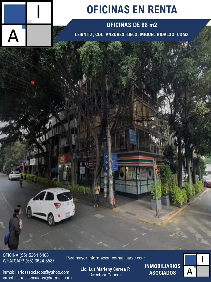 Oficina en renta en Anzures, Miguel Hidalgo — foto 1 de 5