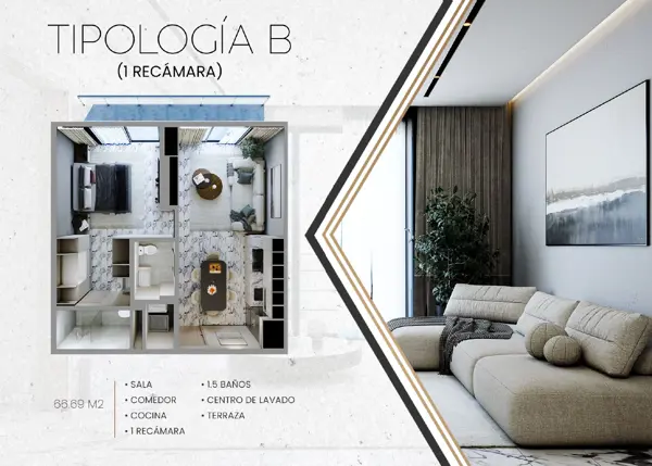 Departamento en venta en San Bernardino Tlaxcalancingo, San Andrés Cholula — foto 3 de 26