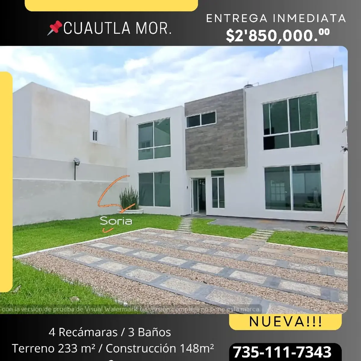Casa en venta en Casasano, Cuautla — foto 1 de 34