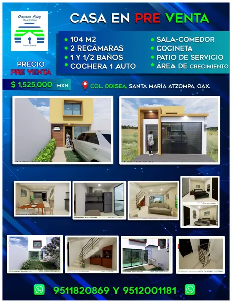 Casa en venta en Odisea, Santa María Atzompa — foto 2 de 51