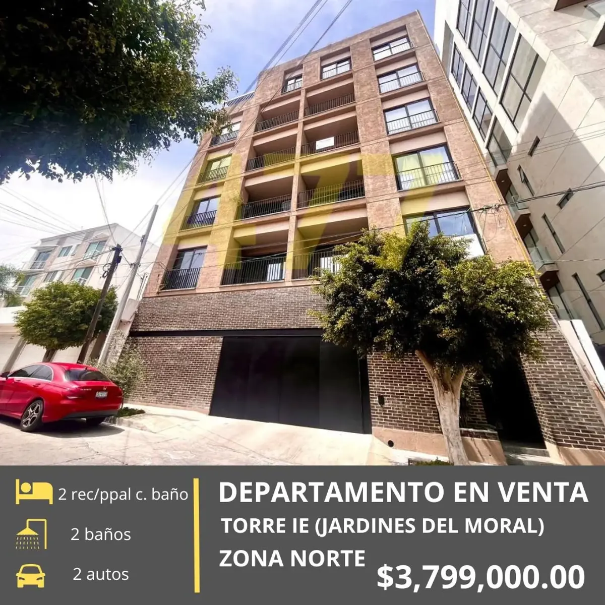 Departamento en venta en Jardines del Moral, León — foto 1 de 16