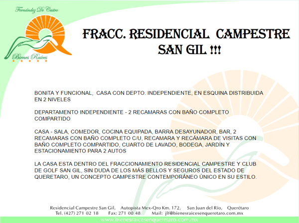 Casa en venta en Campestre San Gil, San Juan del Río — foto 3 de 17