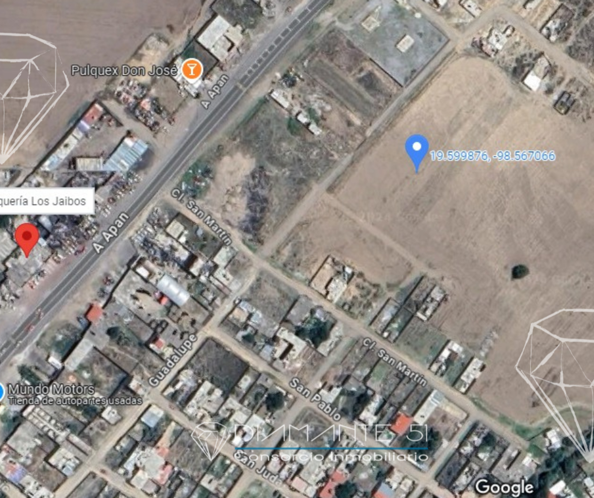 Terreno en venta en La Cañada, Calpulalpan