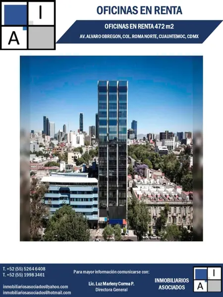 Oficina en renta en Roma Norte, Cuauhtémoc, Ciudad de México Oficina en renta en Roma Norte, Cuauhtémoc, Ciudad de México