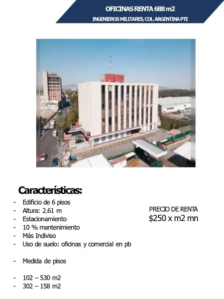 Oficina en renta en Lomas de Sotelo, Naucalpan de Juárez — foto 2 de 2