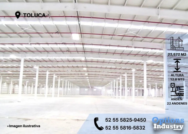 Bodega en renta en Toluca, Toluca — foto 3 de 4