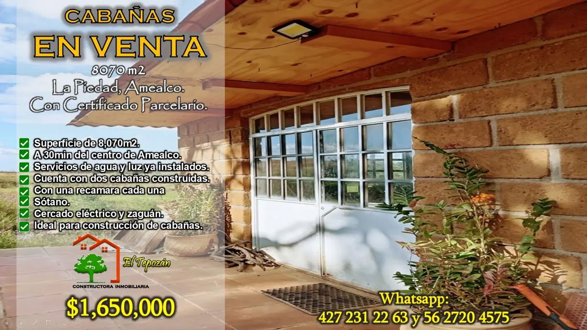 Finca-Rancho en venta en Jacal de la Piedad, Amealco de Bonfil — foto 1 de 26