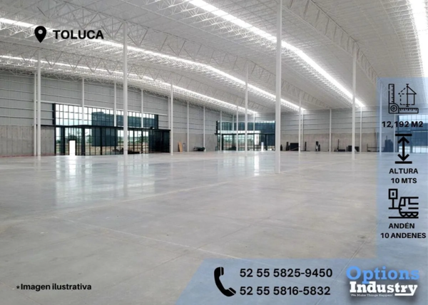 Bodega en renta en Toluca, Toluca — foto 2 de 3