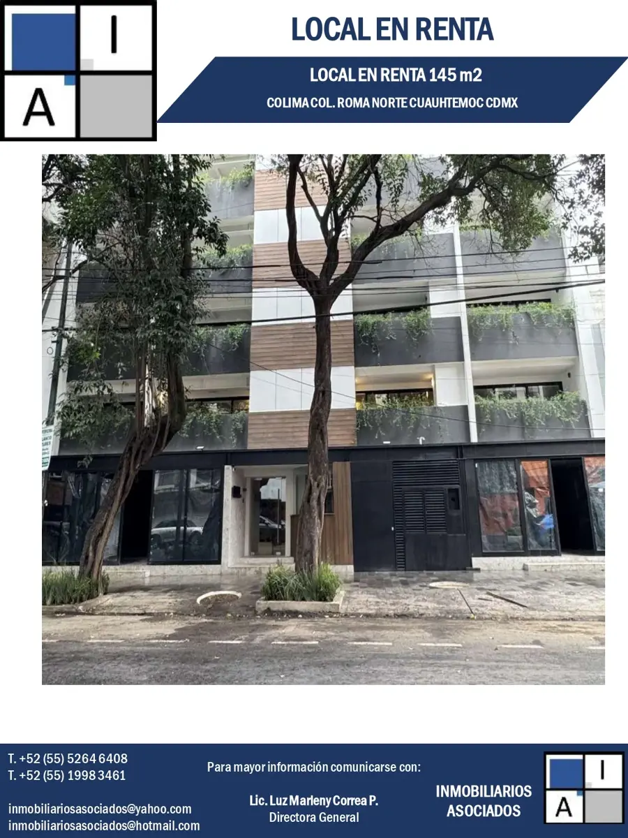 Local en renta en Roma Norte, Cuauhtémoc — foto 1 de 4