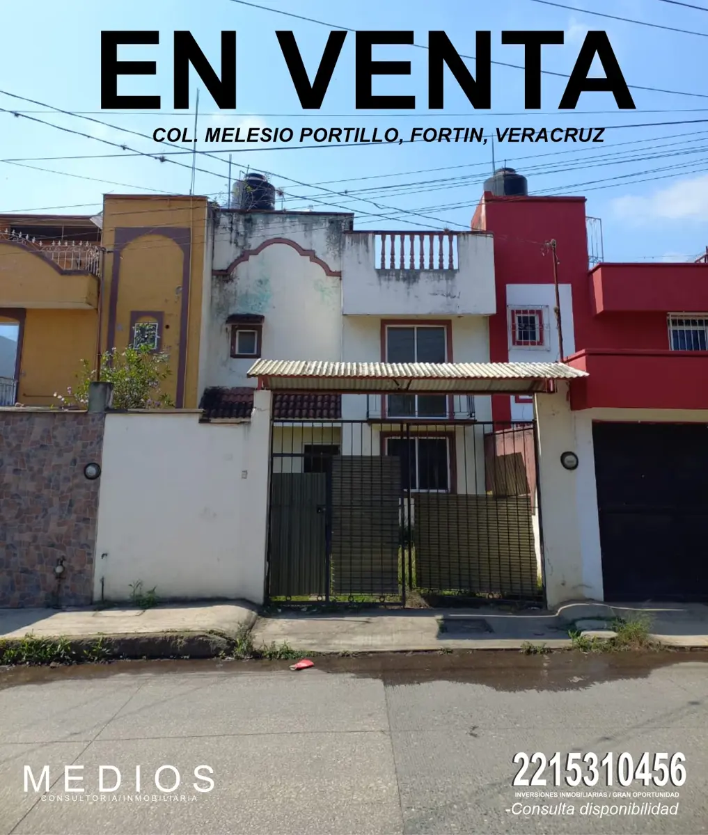 Casa en venta en Melesio Portillo, Fortín — foto 1 de 11