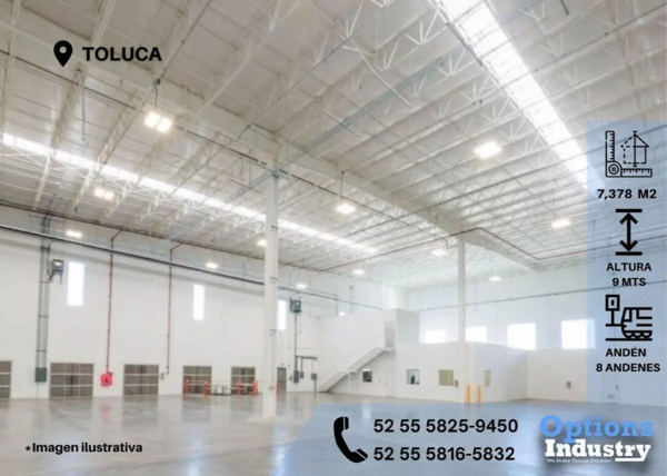 Bodega en renta en Toluca, Toluca — foto 3 de 3