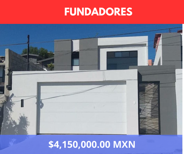 Casa en Fundadores, Tijuana, Baja California
