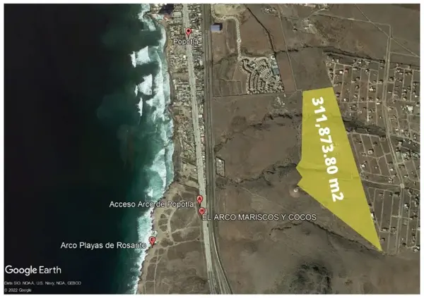 Terreno en venta en Popotla, Playas de Rosarito — foto 3 de 3