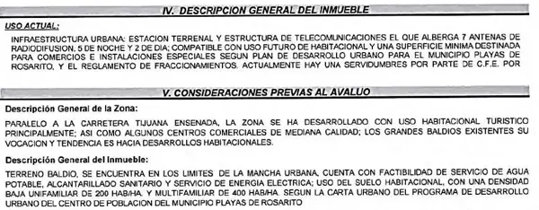 Terreno en venta en Popotla, Playas de Rosarito — foto 2 de 3