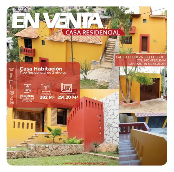 Casa en venta en Monte Alban, Oaxaca de Juárez, Oaxaca