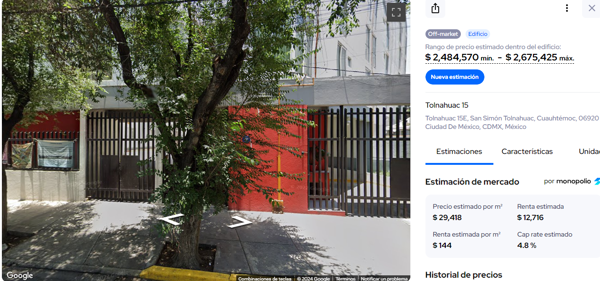 Departamento en venta en San Simon Tolnahuac, Cuauhtémoc — foto 3 de 10