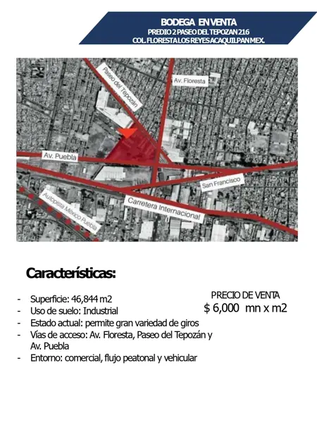 Bodega en venta en Floresta, La Paz — foto 2 de 2