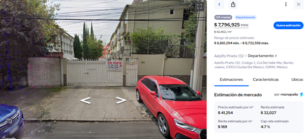 Departamento en venta en Del Valle Norte, Benito Juárez — foto 2 de 10