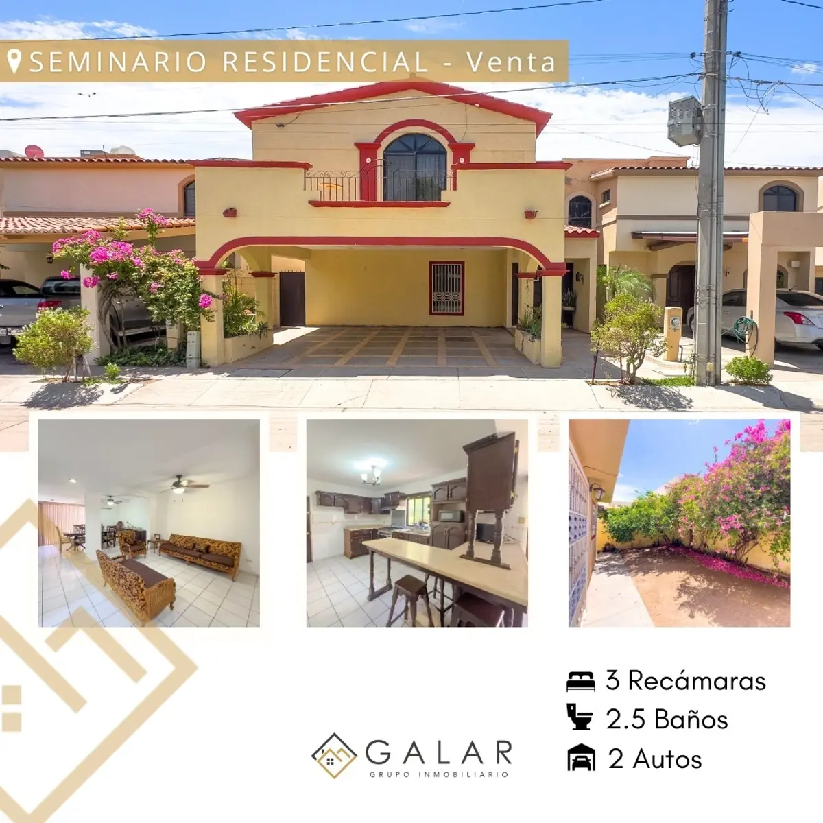 Casa en venta en Seminario Residencial, Hermosillo — foto 1 de 26