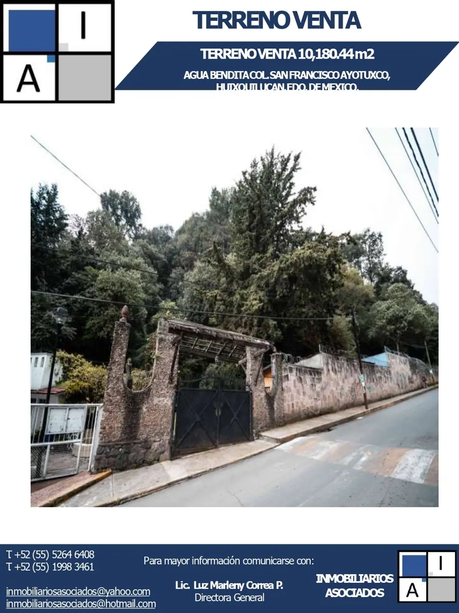 Terreno en venta en San Francisco Ayotuzco, Huixquilucan — foto 1 de 2