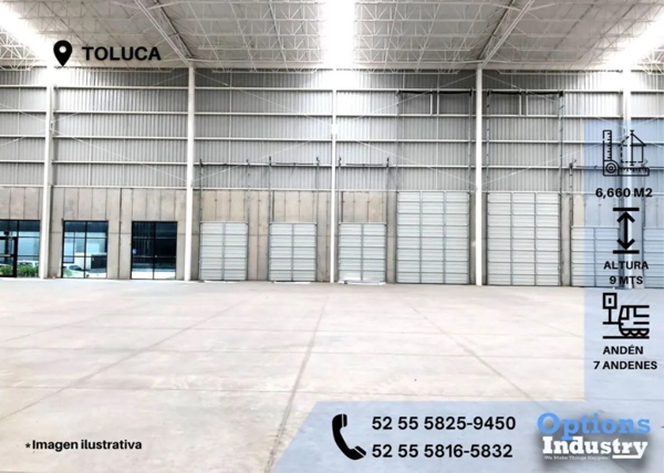 Bodega en renta en Toluca, Toluca — foto 3 de 3