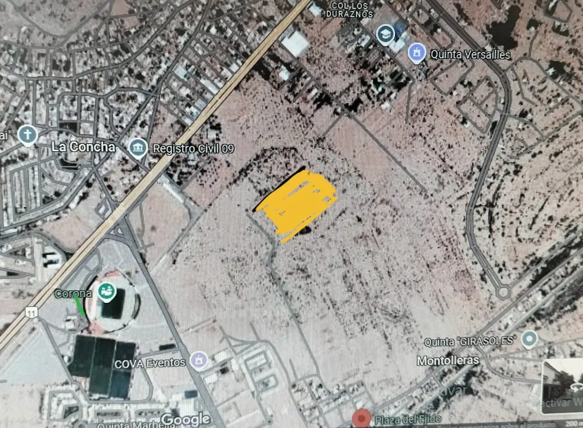 Terreno en Venta en Paso del Aguila, Torreón, Coahuila de Zaragoza