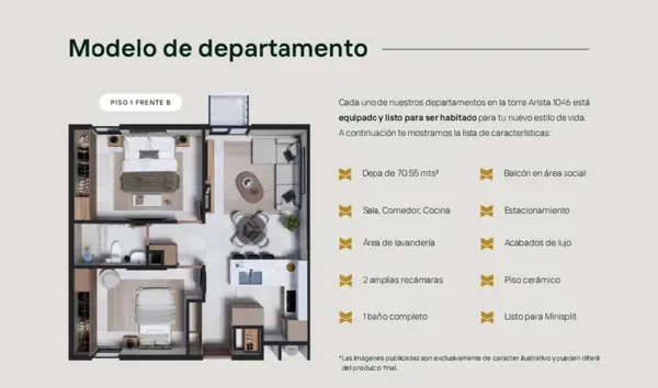 Departamento en venta en Torreon Centro, Torreón — foto 2 de 10
