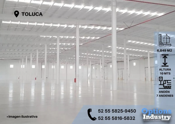 Bodega en renta en Toluca, Toluca — foto 3 de 4