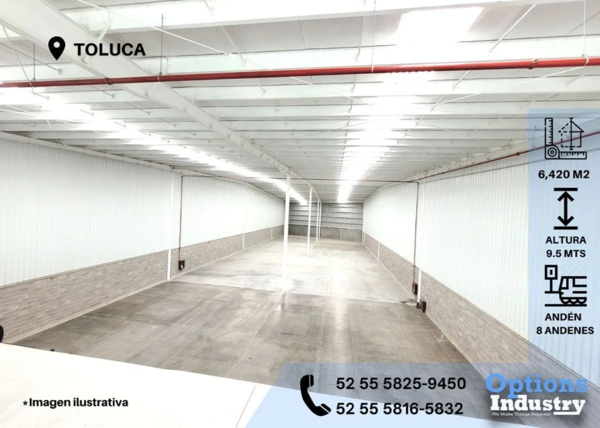 Bodega en renta en Toluca, Toluca — foto 2 de 3