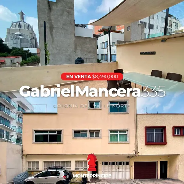 Casa en Del Valle Norte, Benito Juárez, Ciudad de México