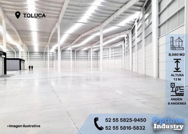 Bodega en renta en Toluca, Toluca — foto 2 de 3