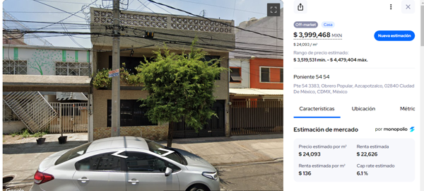 Casa en venta en Obrero Popular, Azcapotzalco — foto 3 de 12