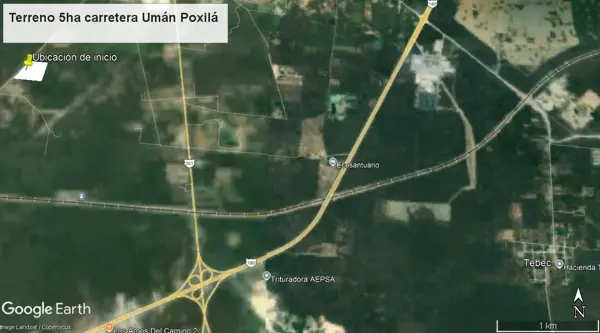 Terreno en venta en Poxila, Umán — foto 2 de 8
