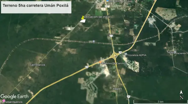 Terreno en venta en Poxila, Umán — foto 3 de 8