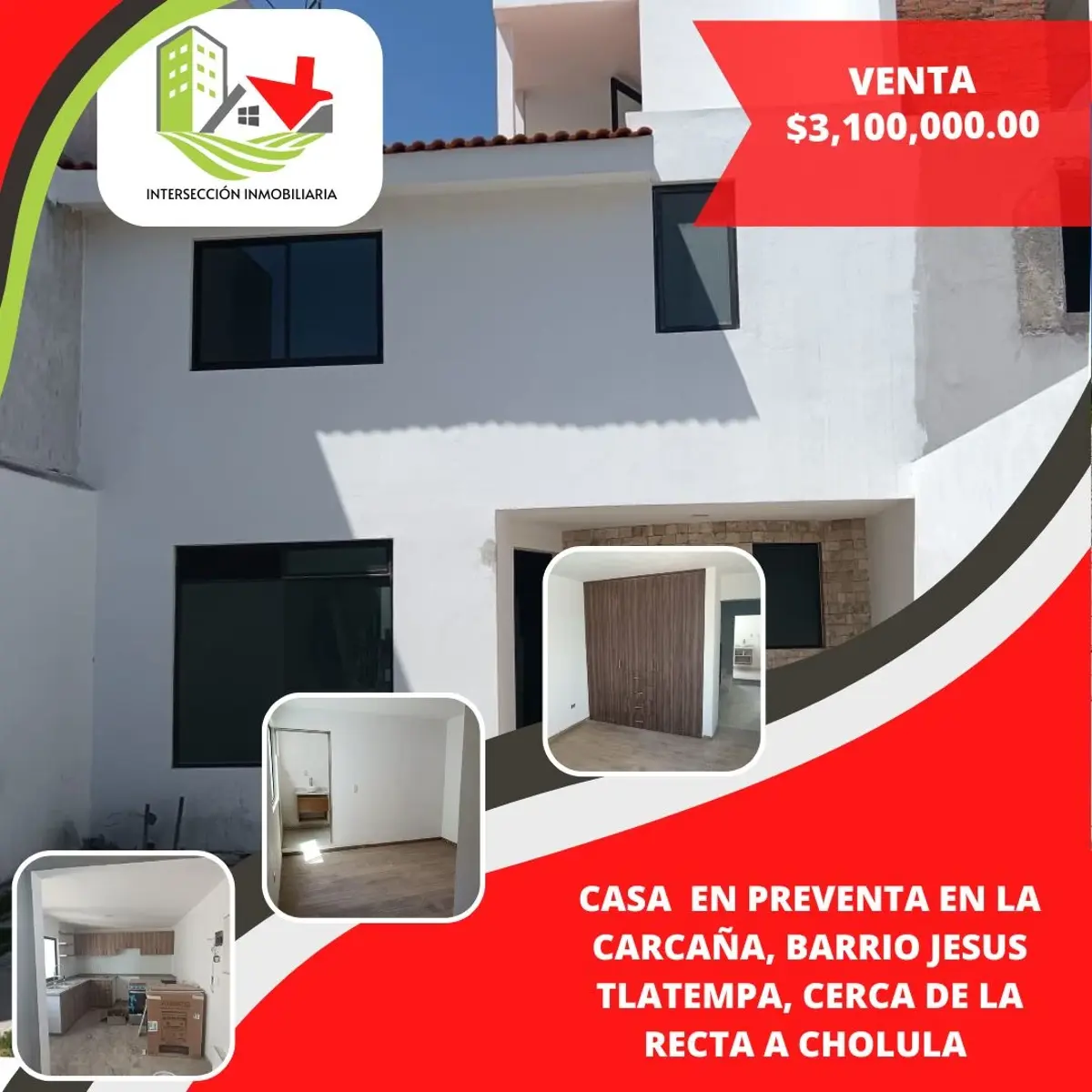 Casa en venta en Santiago Momoxpan, San Pedro Cholula — foto 1 de 13