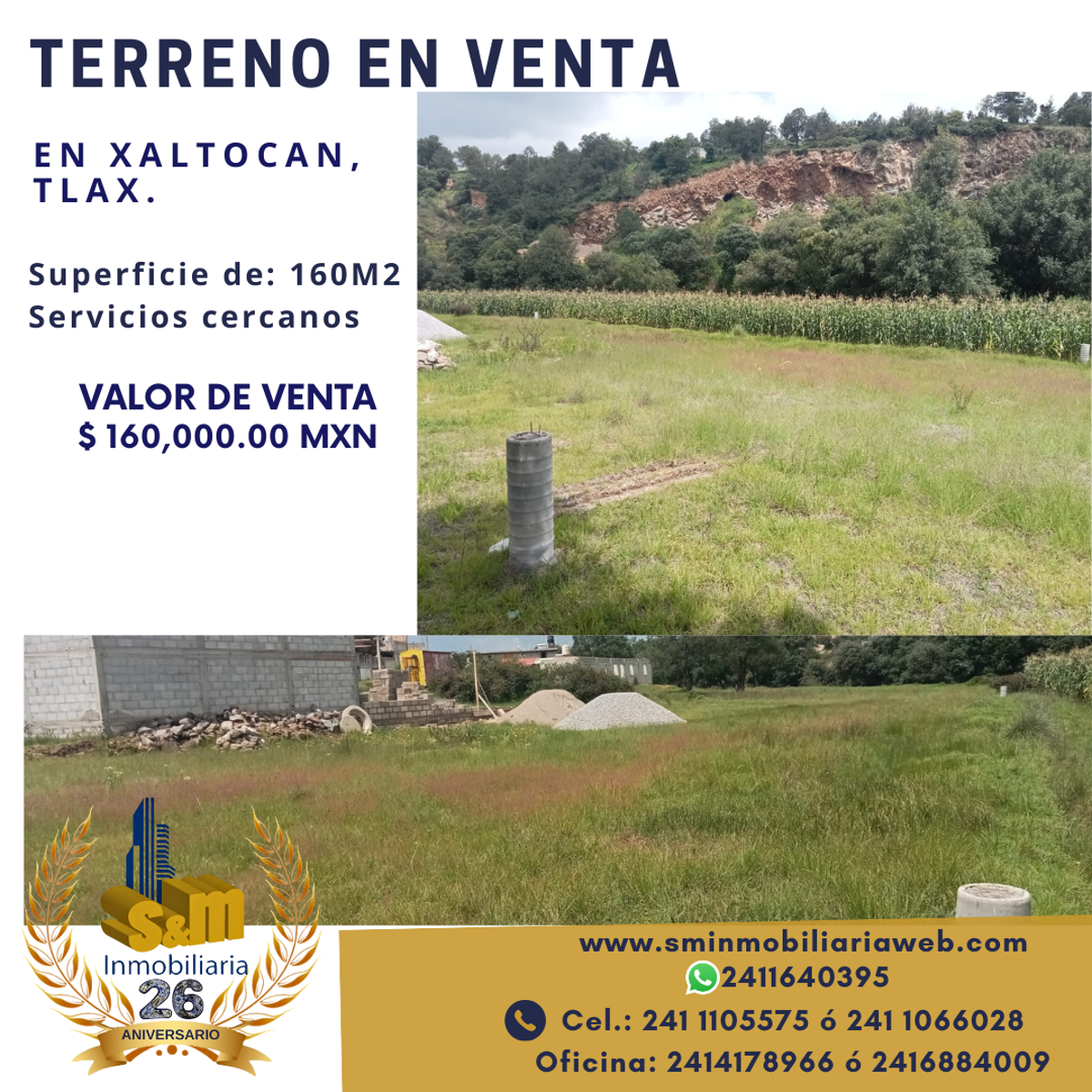 Terreno en venta en San Martin Xaltocan, Xaltocan — foto 1 de 4