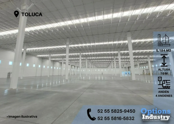 Nave en renta en Toluca, Toluca — foto 2 de 4