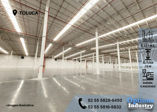 Nave en renta en Toluca, Toluca — foto 2 de 4