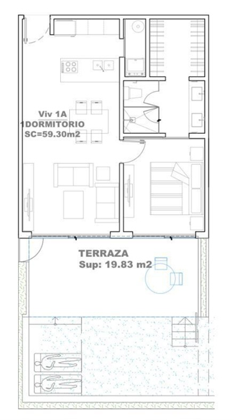 Departamento en venta en Nicte-ha, Solidaridad — foto 2 de 17