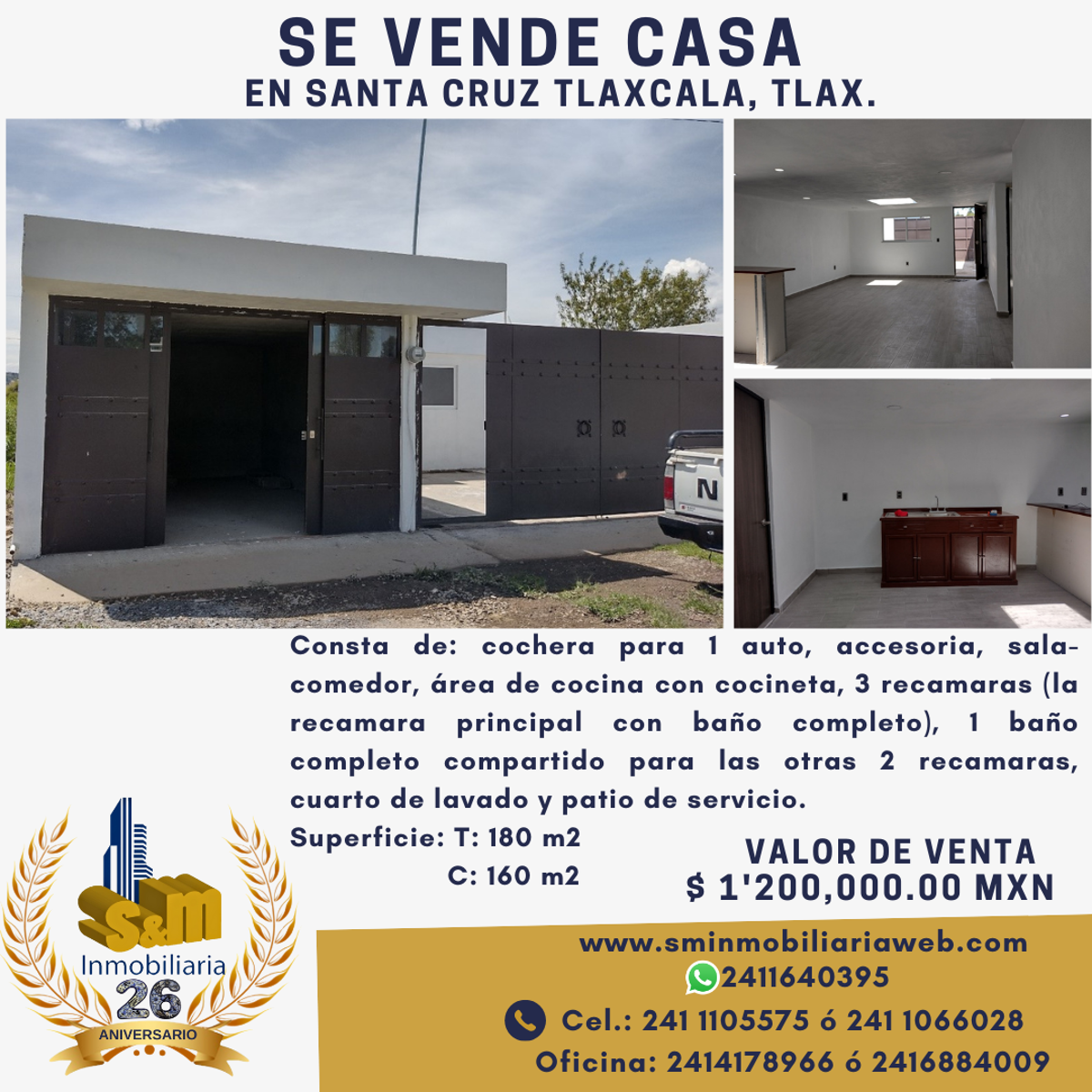 Casa en venta en San Miguel Contla, Santa Cruz Tlaxcala — foto 1 de 13