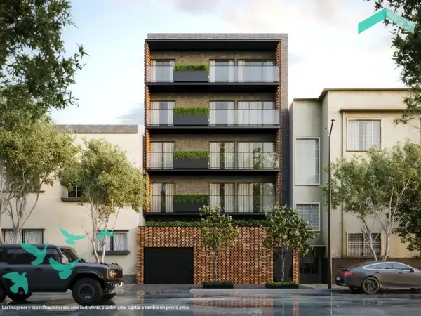 Departamento en venta en Cuauhtemoc, Cuauhtémoc — foto 3 de 15